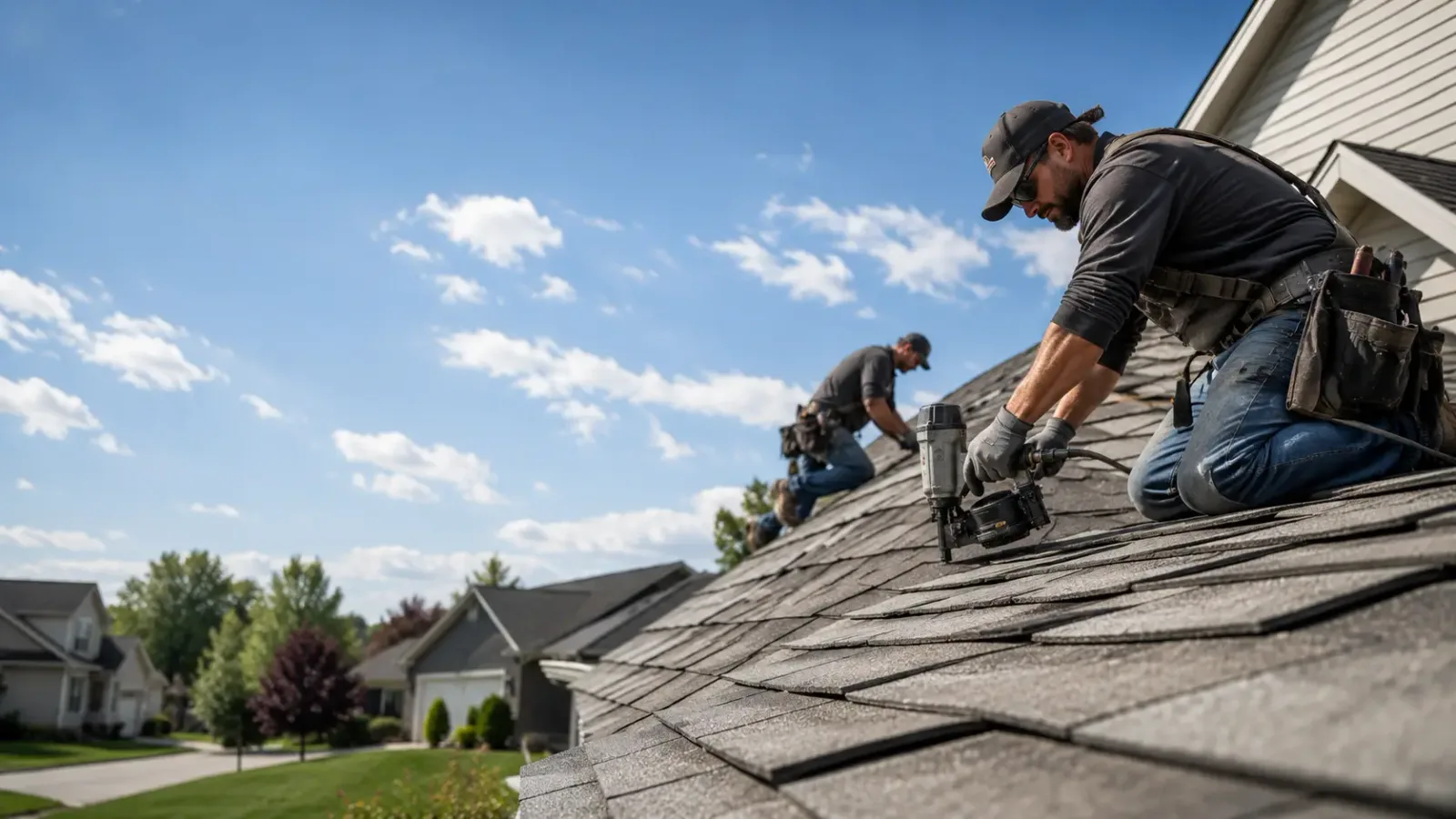 Storm Damage Roof Repair in Norcross, MN near me